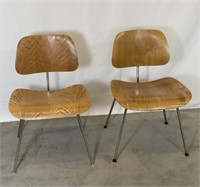 EAMES FOR HERMAN MILLER DCW CHAIRS