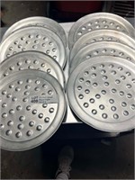 10 inch pizza pan lot of 8