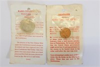 Restrike Confederate Coins: Half-Dollar & Cent