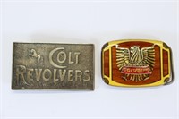 Vintage Belt Buckles: Colt & Honda Gold Wing