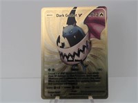 Pokemon Card Rare Gold Dark Golbat V