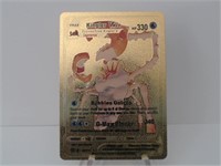 Pokemon Card Rare Gold Kingler Vmax