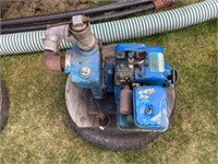 Blue 2" pump + 3hp Briggs Motor