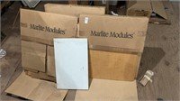 Marlite Modules Wood Floor Tiles 2 full Boxes and