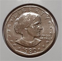 UNC SUSAN B ANTHONY DOLLAR- 1980-S