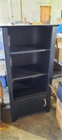 Sm black bookshelf