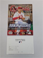 Aledmys Diaz Signed Magazine MLB COA