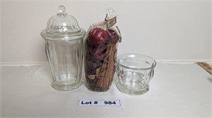 CANISTERS AND POTPOURRI