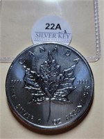 2011 $5 Dollar Canada 1oz .999 Silver