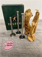 Toledo Steel Vintage box of 5 rods