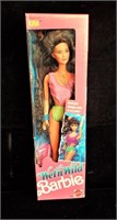Mattel 1989 Wet N Wild Barbie "Kira" New In Box