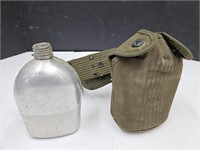 US Military Canteen & Belt NO CAP