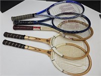 5 Tennis Rackets See Pics