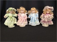 Doll Lot with Stands