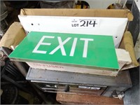 New Exit Sign