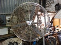 TQ Large Pedestal Factory Fan, 240 Volt