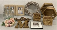 Lot of Home Decor/Picture Frames