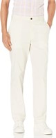 Amazon Essentials Mens Pant- White- 36W