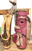 Bargain Lot: Vintage Golf Clubs & Two Golf Bags