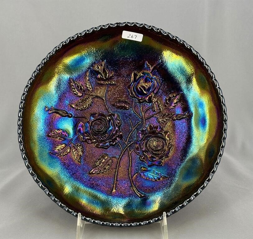 Luster Rose ftd centerpiece bowl - purple