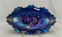 Poppy pickle dish - blue