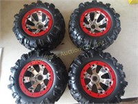 4 Traxxas RC tires