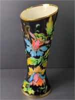 H Bequet Art Deco 12" Floral Vase