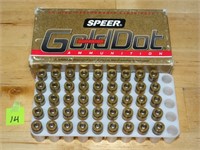 9mm Luger +P 124gr Speer Rnds 45ct