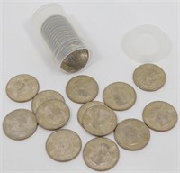 Roll of Susan B. Anthony Dollars - 25 Coins, All