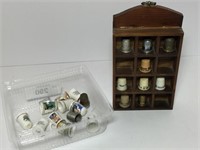 Selection of Collectible Thimbles