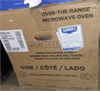 Over-the-range microwave oven