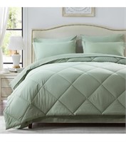Sage Green Bed Comforter And pillow cases