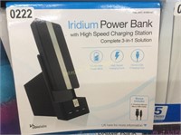 Iridium Power Bank w/ High Speed  Charging
