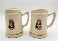 2 Walter Reed Army Institute of Nursing Mule Mugs