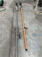 2 Extendable Pole Saws