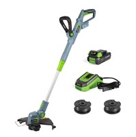 WORKPRO 20V Cordless String Trimmer/Edger, 12-inch