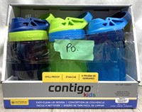 Contigo Kids Water Bottles 3 Pack (pre-owned)