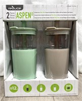 Reduce Aspen Insulated Glass Tumblers 2 Pieces