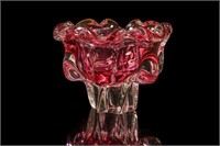 Art Glass Bowl attributed to Josef Hospodka
