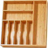 Umilife 19x20 Bamboo Organizer, 8 Slots