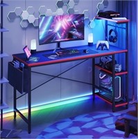 E6162  Bestier Gaming Computer Desk LED 52