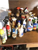 Lot of Chems Cleaning Supplies