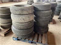 Lot of 11 Assorted Tires