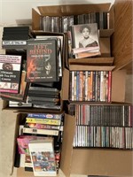 CDs, DVDs, and VHS Tapes