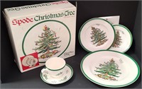 Spode Christmas Tree Dish Set