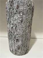 Trunk Look Cement Vase/Planter