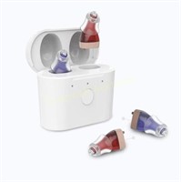 Rechargeable Hearing Aids with Charging Box