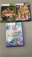 Xbox 360 Need for Speed, Adventures & Sonic