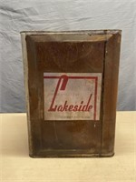 Lakeside Advertising Tin