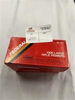 2000ct federal large rifle primers #210